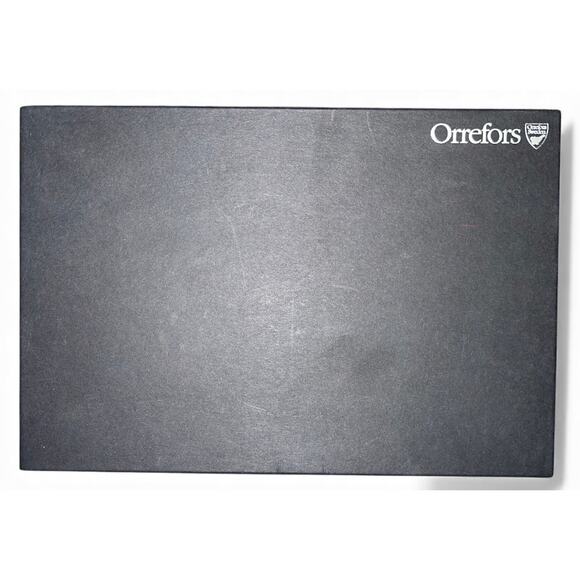 Orrefors Cruise 6511103 Helene Krantz 8 1/8" Pair of Crystal Candle Holders - Picture 2 of 5